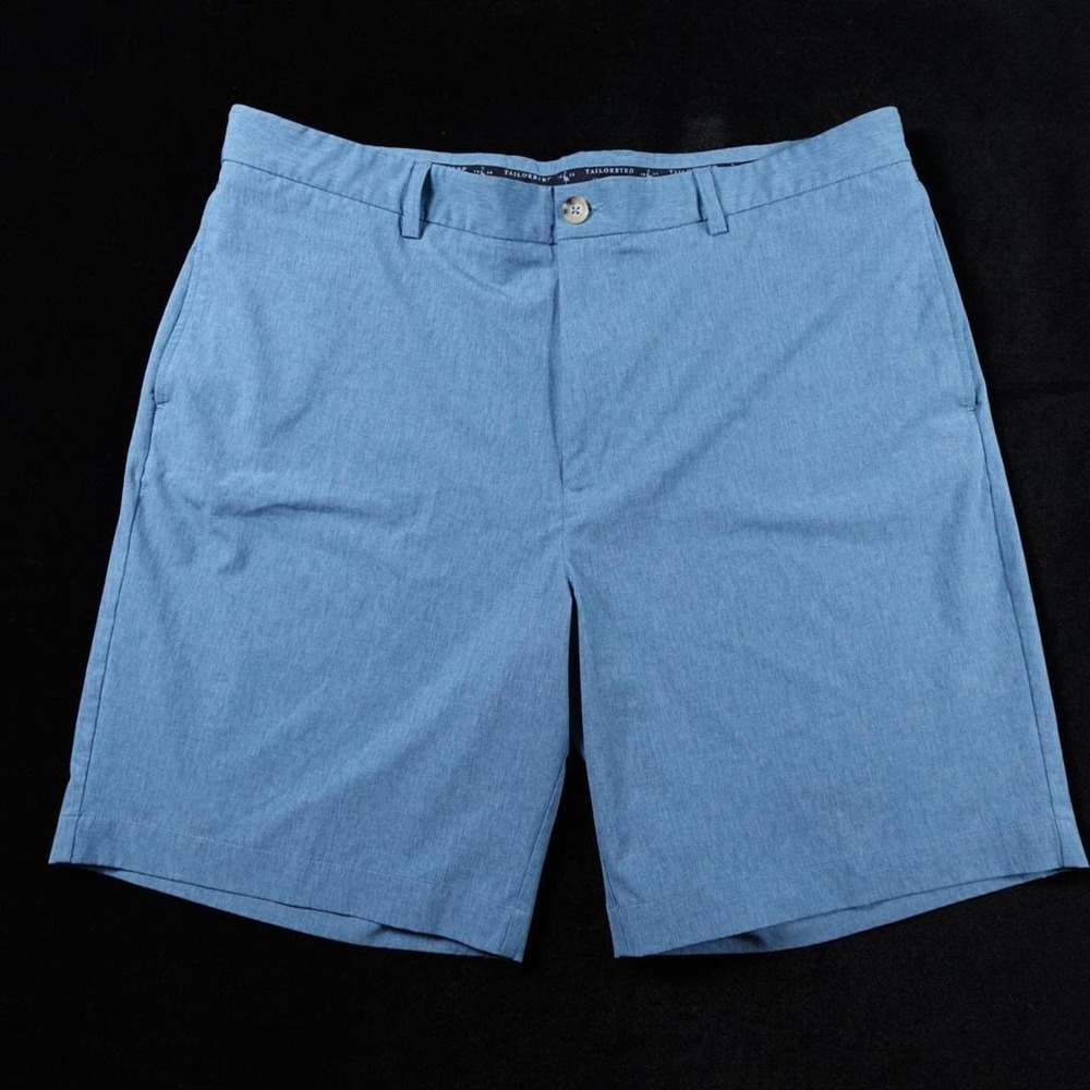 TailorByrd Blue Golf Shorts Men's Size 38 Performance Stretch